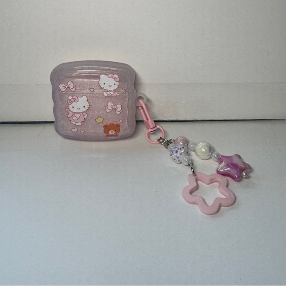 Hello Kitty AirPods 4 Case with Charm - Picture 1 of 7